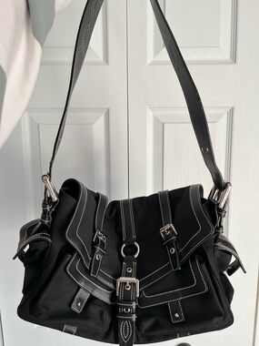 Luella Made by Mulberry Black Shoulder Bag